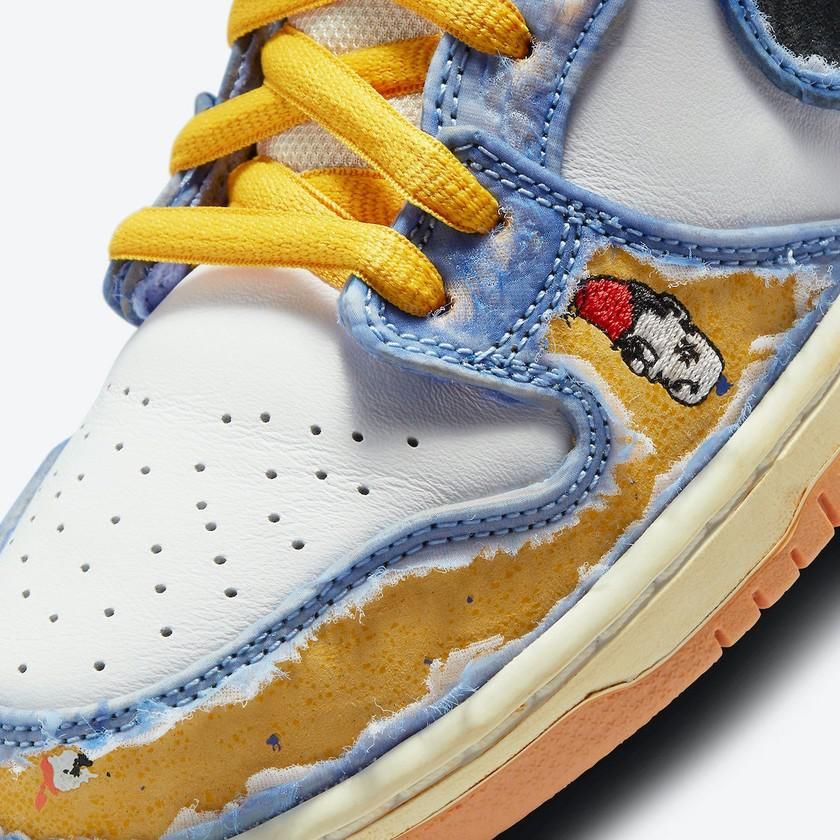 做旧效果绝了！“地毯公司” Carpet Company x Nike Dunk SB High 联名即将登场！