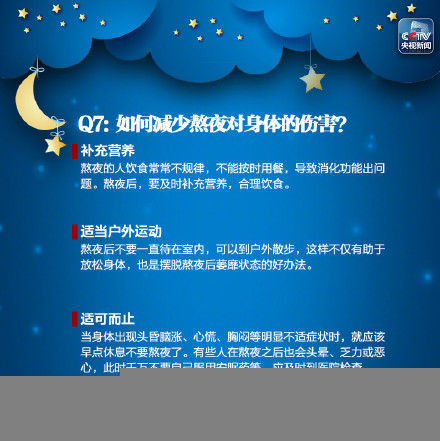 身体|如何减少熬夜对身体的伤害？