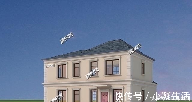 农村|准备在农村建房预算20万左右的,看看这款法式别墅,准没错