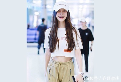 太会|Angelababy太会穿了吧,日常可爱少女穿搭,时尚又减龄