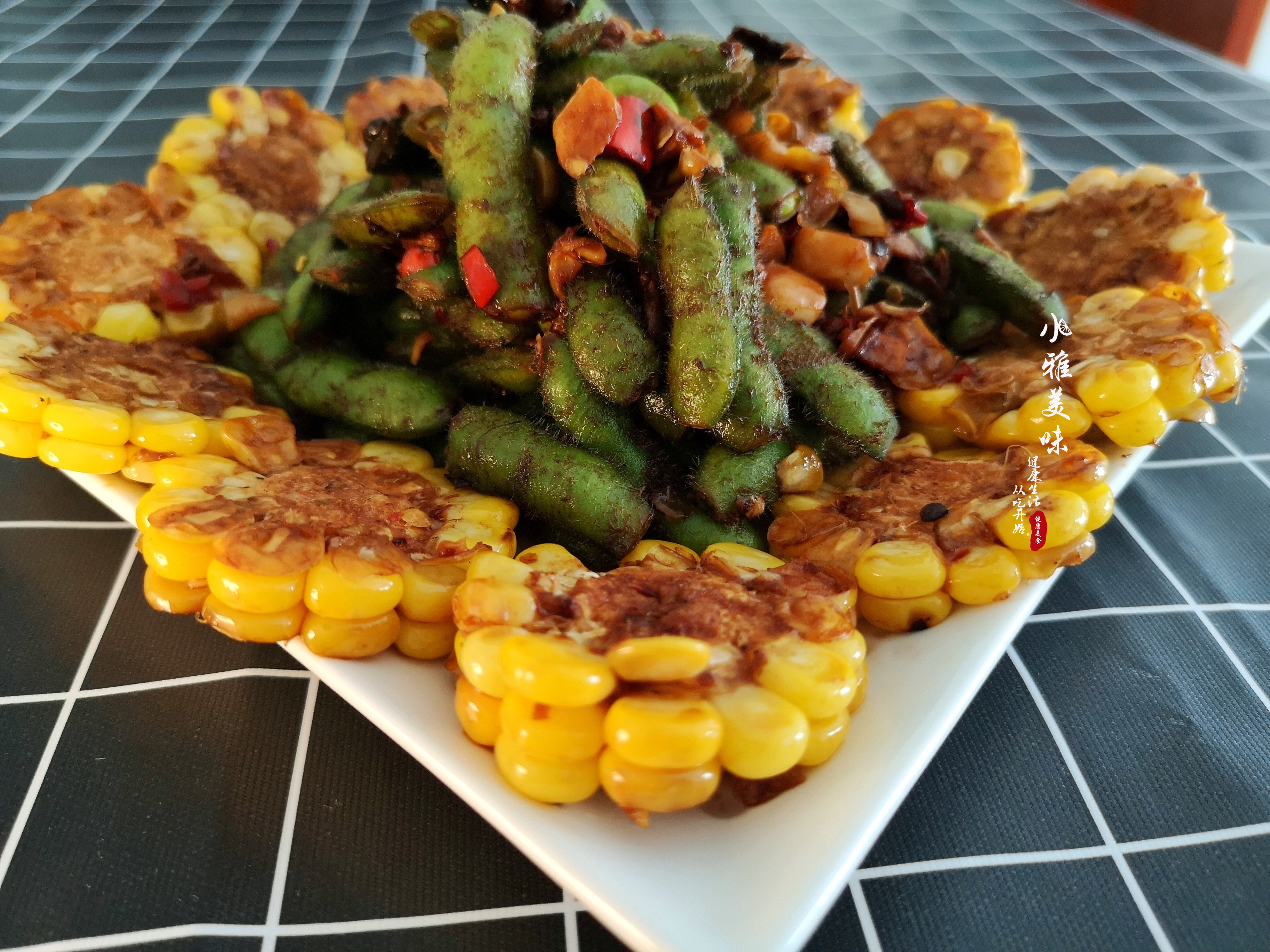 毛豆你还煮着吃教你一个新方法,翠绿豆香浓,胜过夜宵店