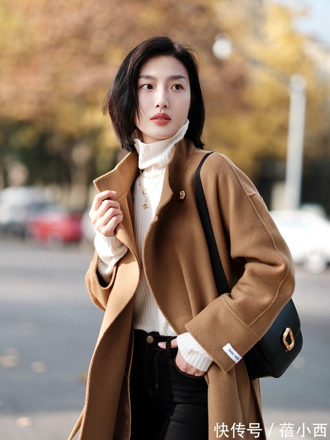 惊艳感|普通人如何将大衣穿出“惊艳感”?借鉴这4款造型,真的高级优雅