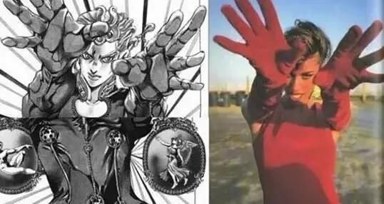 涅槃重生|当《JOJO》中的动漫身材走进现实,网友:这才是真正的二次元身材
