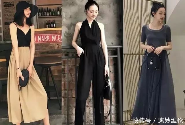黑白灰|夏季黑白灰的简约风穿搭推荐