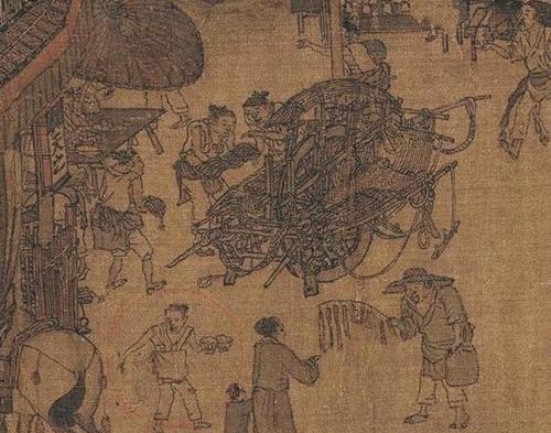 张择端@把清明上河图放大20倍,原来现代最火的这个职业,宋朝早就有了