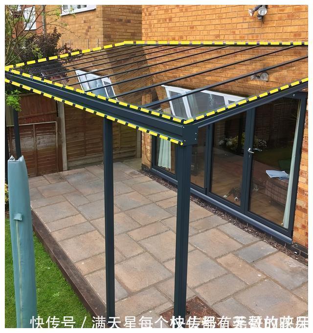 廊架|廊架变成阳光房，我就花了200，冬天再也不怕风吹了