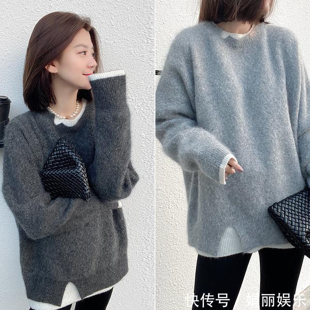 复古毛衣的经典,真是从不过时,秋冬这样搭,走哪都洋气十足