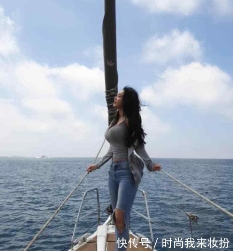 大长腿 潮流有新意的牛仔裤美女,穿出潮女范,总是那么有气质!