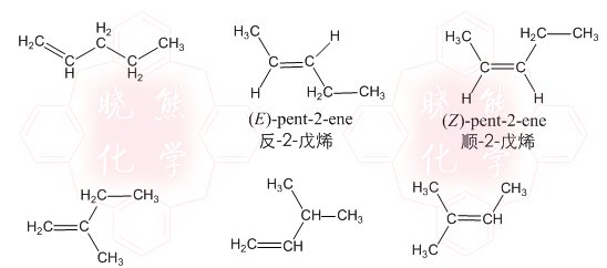 C5h10的同分异构体及命名