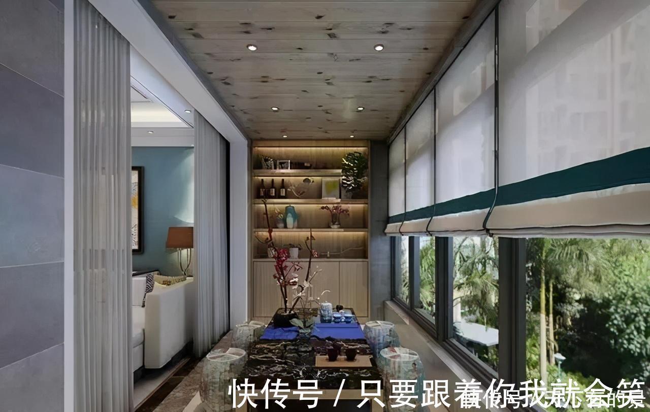 观景台|新邻居把阳台这样装，真是太实用了，整个小区都纷纷来效仿！