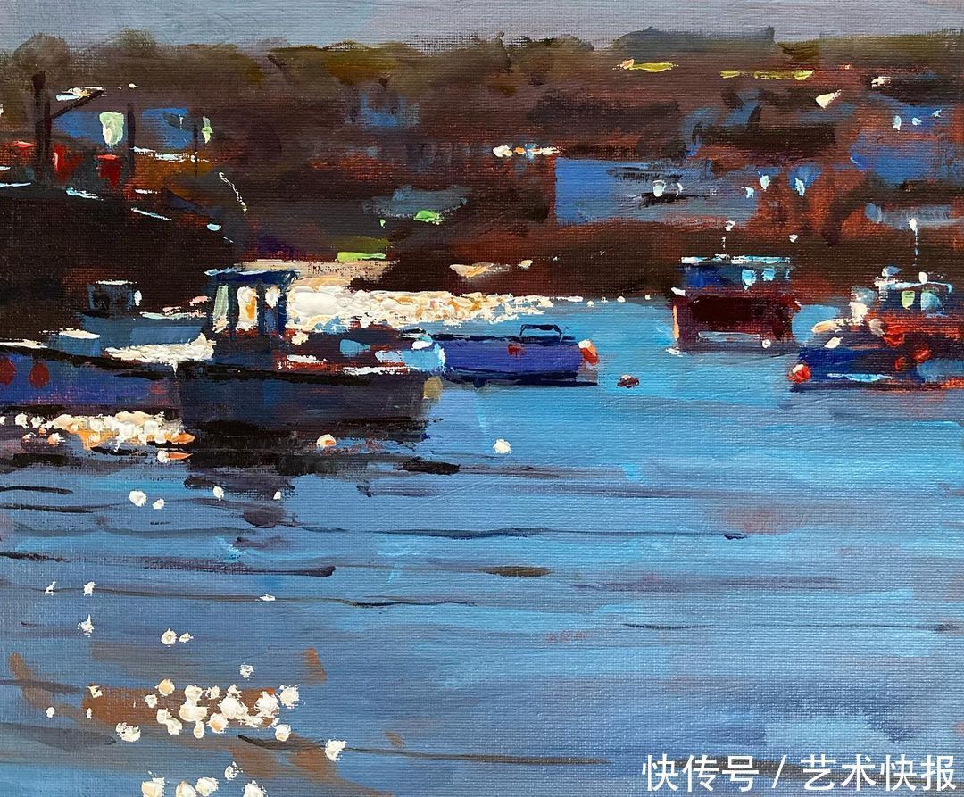 普林斯|英国艺术家杰里米桑德斯油画作品欣赏