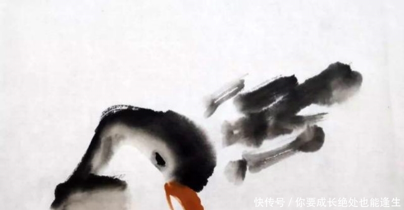 题写|元代才子画了一只鸭子,画不怎么出名,上面题写的诗却成为了经典