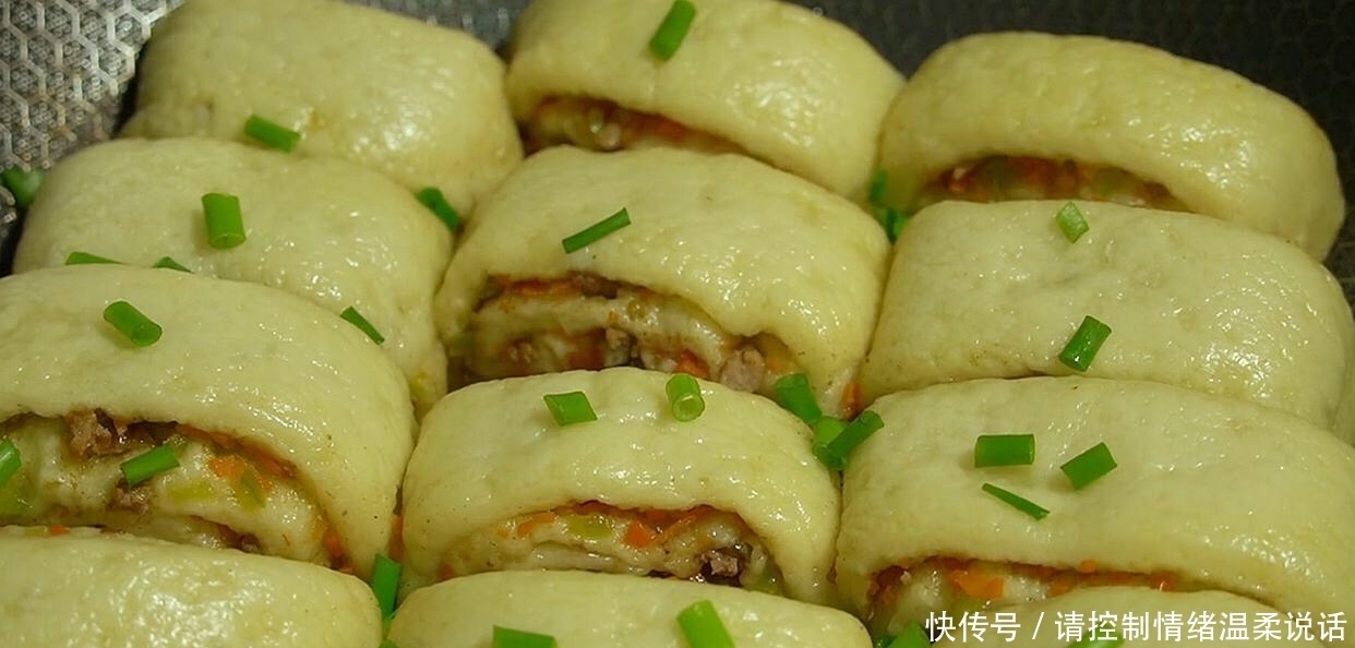 终于找到了!早餐最好吃的做法,不蒸不油炸,层层裹着馅料,真香