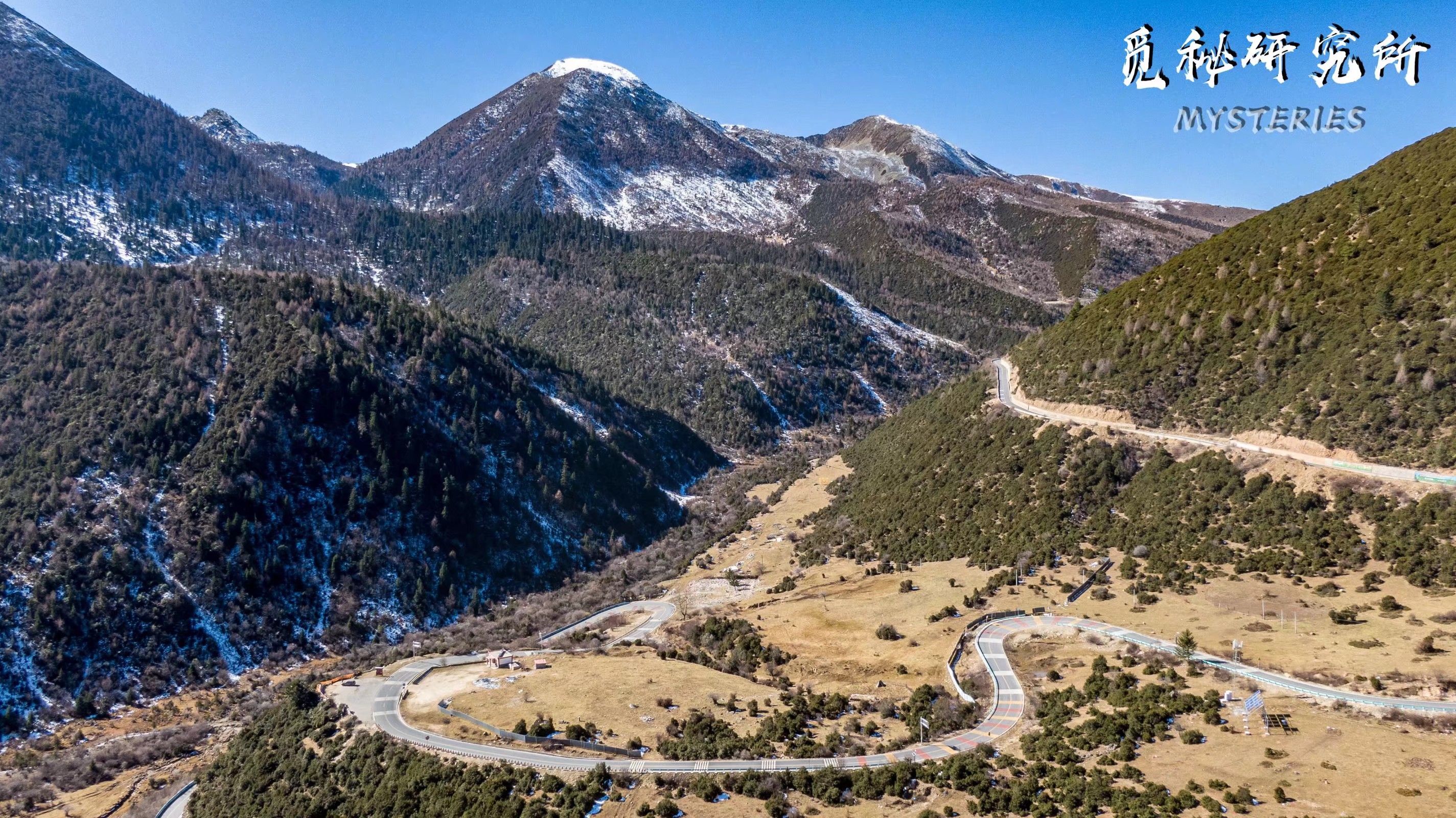 川西自驾之旅，航拍视角游雪山（上）