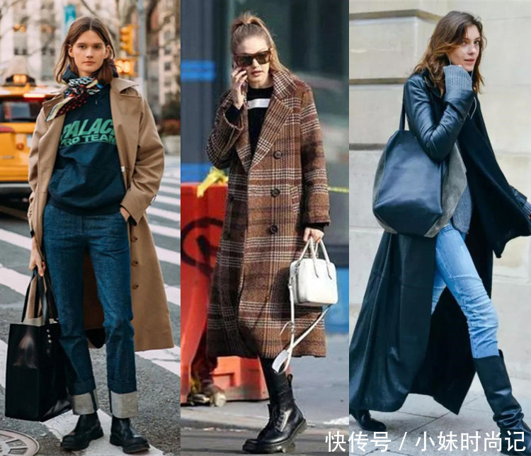 高级|2020年冬最火“大衣+平底鞋”: 简约、舒适、要的就是高级美