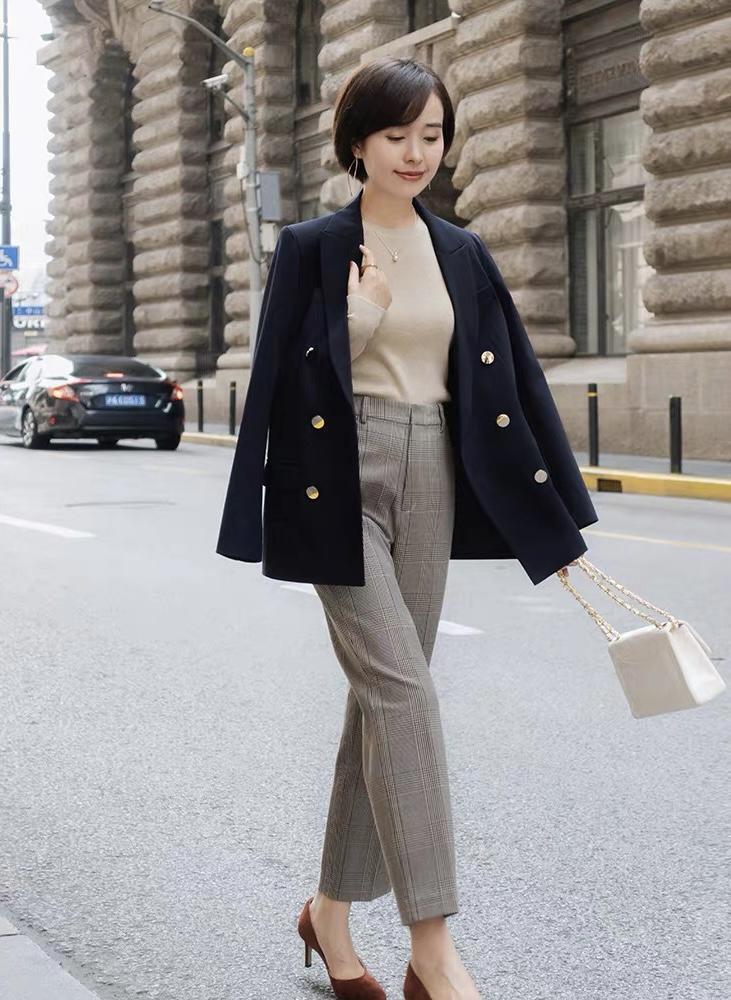西装|中年女人要学会穿“西装”,不挑人又chic,出街赚足回头率