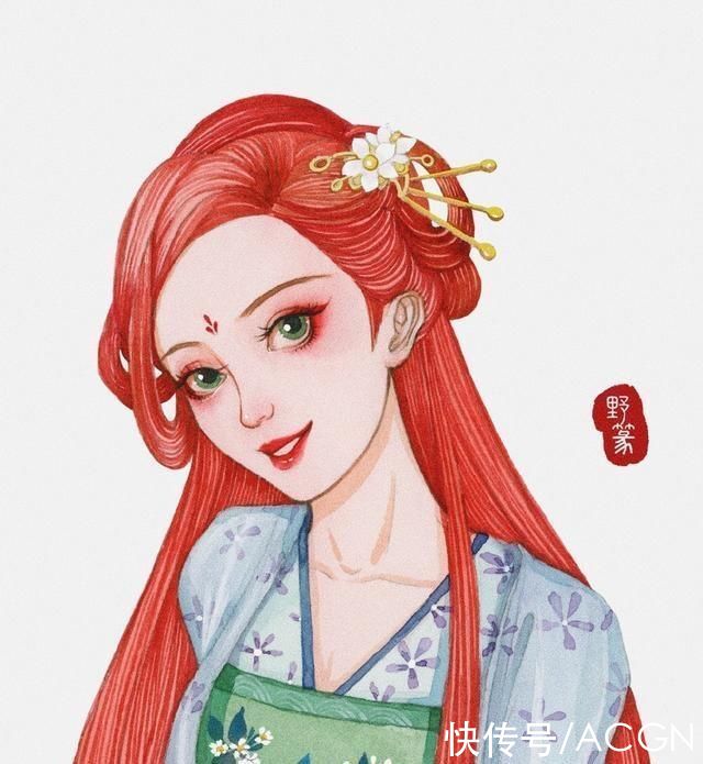 迪士尼公主们不仅换了发型，还穿上了汉服，这份中国风太美了