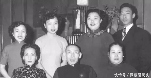 简单|罕见老照片,杜月笙的几位姨太太,每一位都不简单
