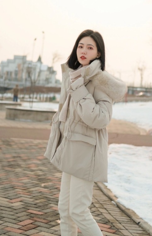 裤子 今年流行“羽绒服+裤子”,日常舒适又保暖,随便穿穿都有好气质