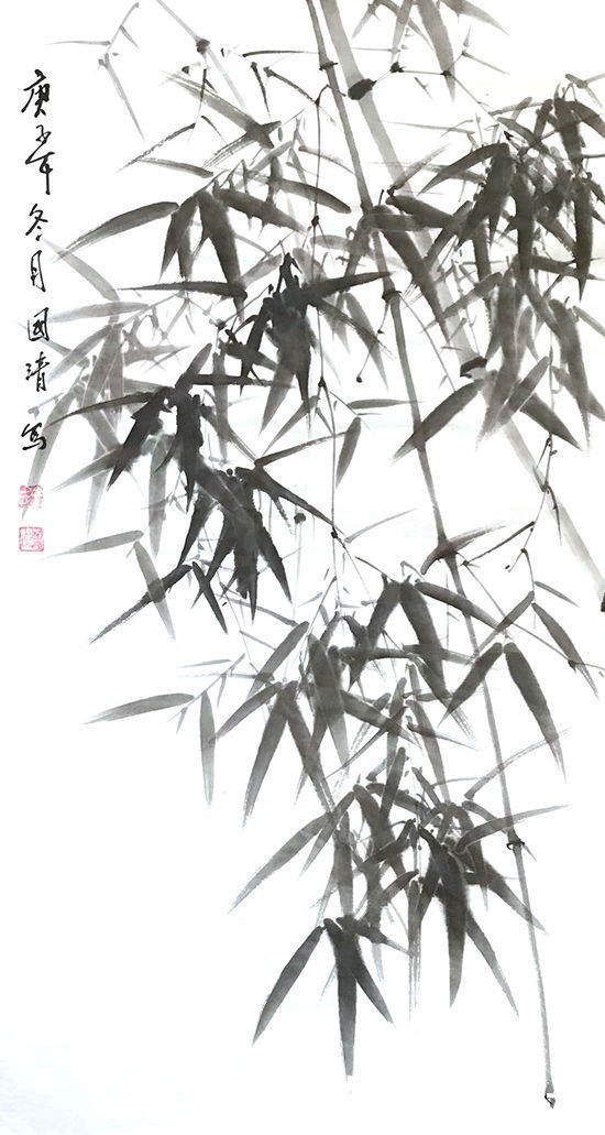 傲然|画家丁国清丨清雅澹泊,风骨傲然