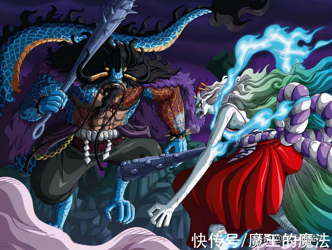 恶魔果实|海贼王:幻兽种果实很强大?8大神兽出现,每一个都是一段传说