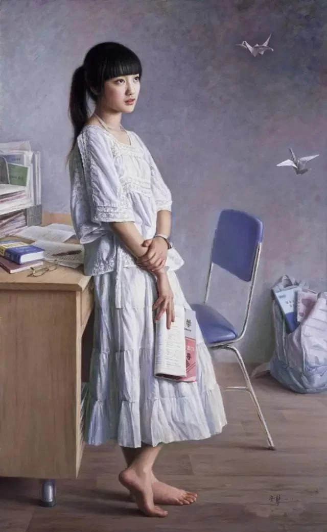 美女画家笔下的女孩 美女画家笔下的女孩