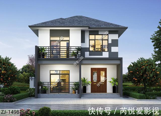 别墅|2021年回农村建房，推荐4套精致小户型，造价最低只要20万