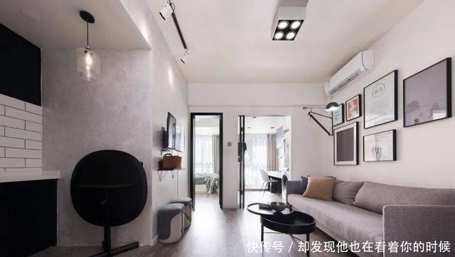 小公寓|女孩的45㎡公寓:现代简约风优雅有格调,一人住十分满足,真美!