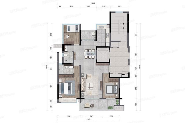 北欧风|113平北欧风三居室,一种温馨的自然惬意的小家