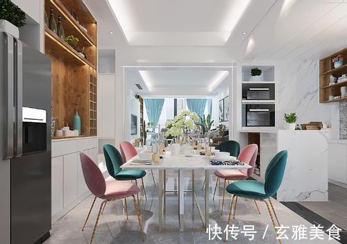 色调|100平现代风极简家,浅色系混搭设计,让整个内景充满浪漫气息