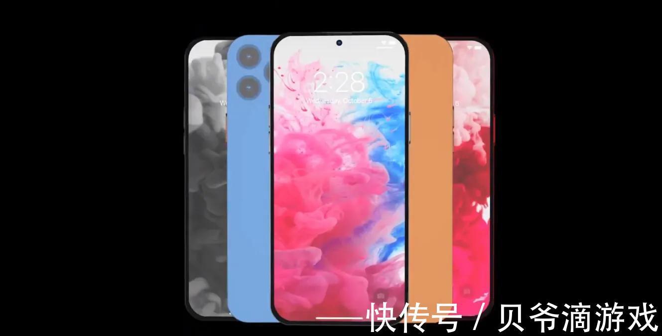 概念图|iPhone14Pro概念图,超级零下巴+苹果A16