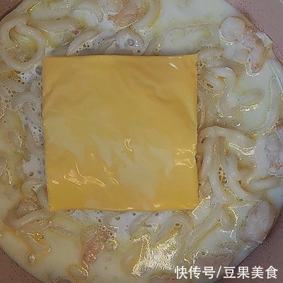 奶油虾仁乌冬面 | 香醇浓郁,好吃又低脂,必须安排啦