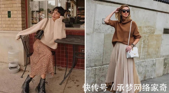 版型 入秋一定要穿得毛衣搭配,原来穿对了这么美,照着穿就对了!