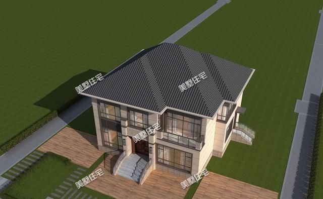 别墅|12×11米的二层别墅,人多不用愁,就问你6个卧室够不够