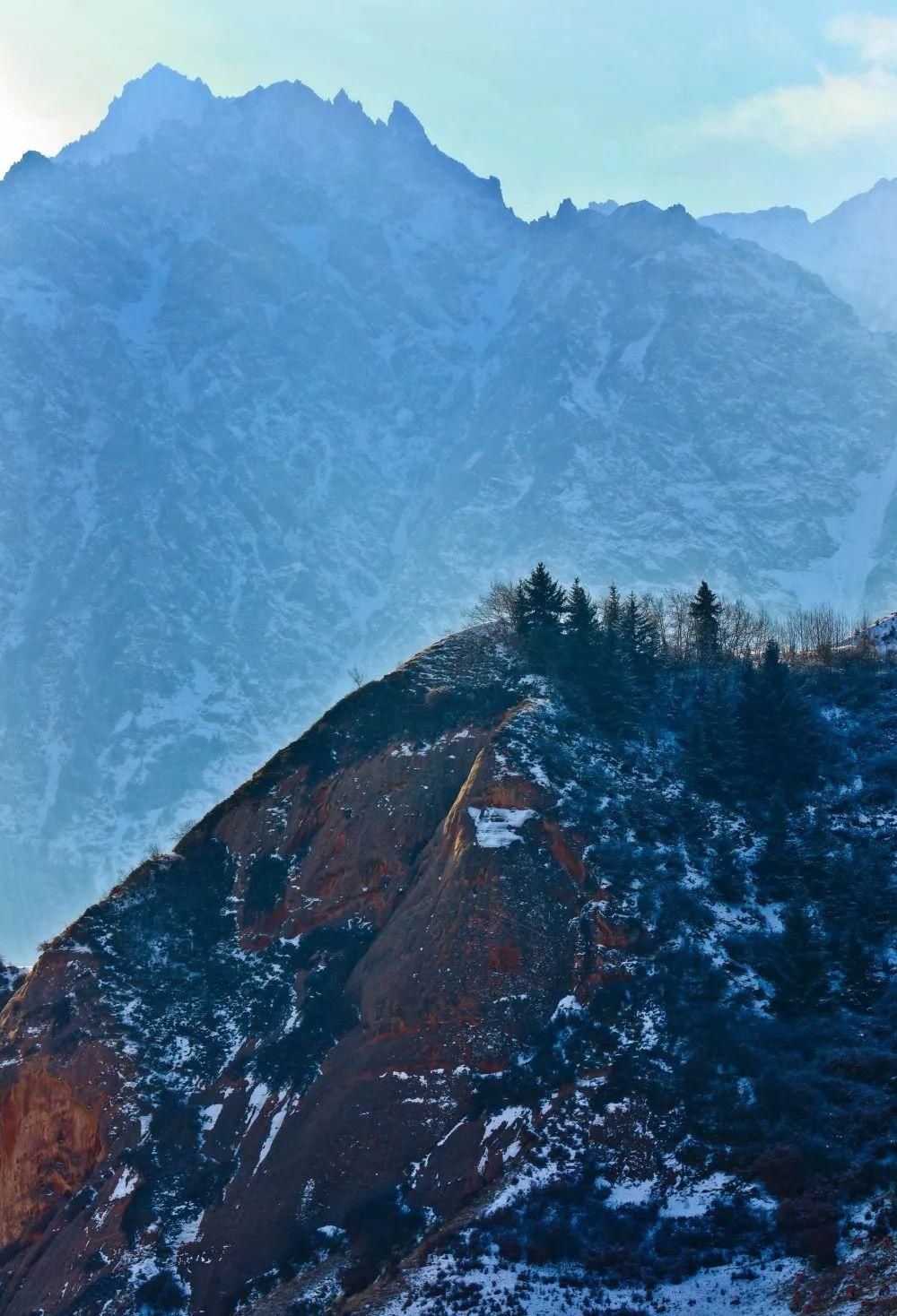 祁连山|【组图】肃南：雪后祁连山分外妖娆