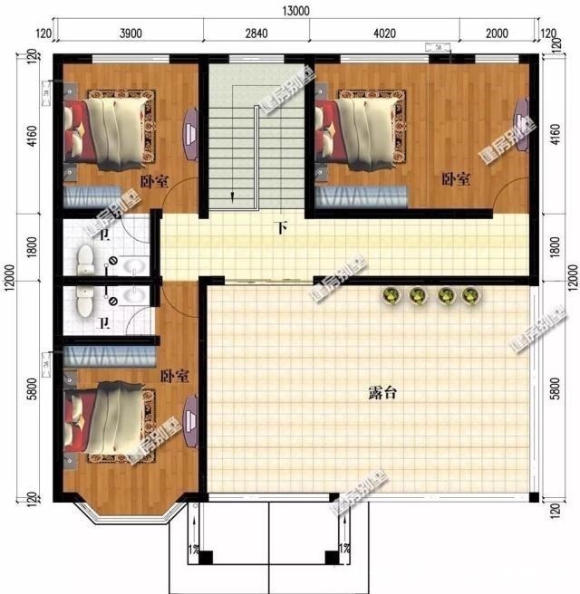 造型|两栋开间尺寸接近的四层别墅,第二栋造型真的很美!