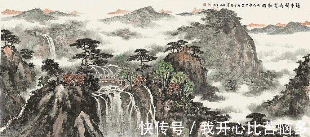 傅瑜明|传统山水的意境之美｜傅瑜明山水画