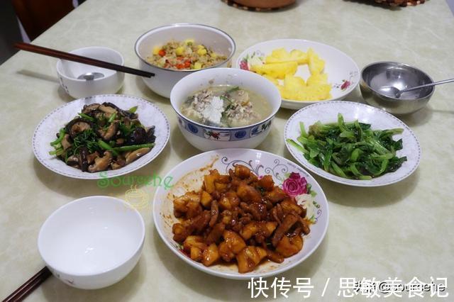 回婆家4天，每餐不一样，发个朋友圈，闺蜜：怪不得放假也不长肉