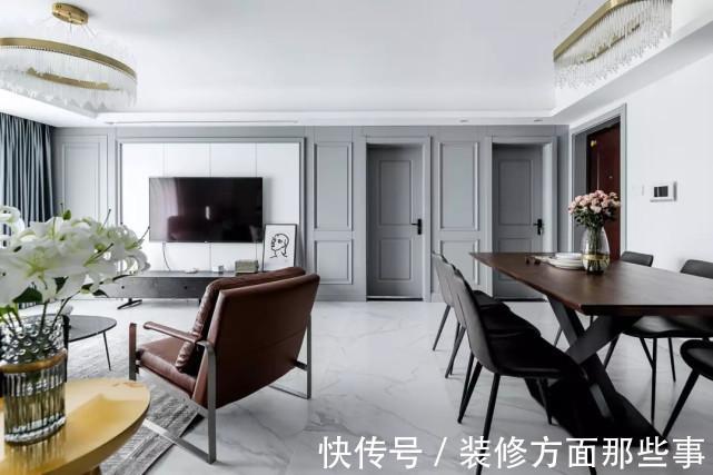 装修|161平混搭四居室,儿童房让孩子享受在这“动物世界”氛围里