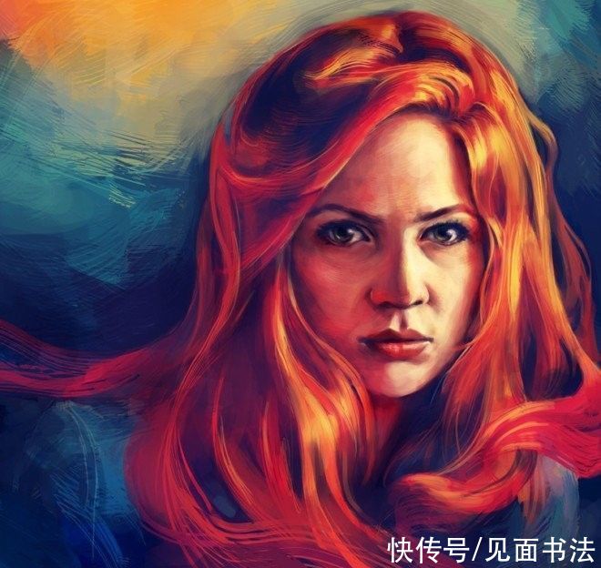  书法|「愙斋书法」Alice X. Zhang优秀的肖像画作品