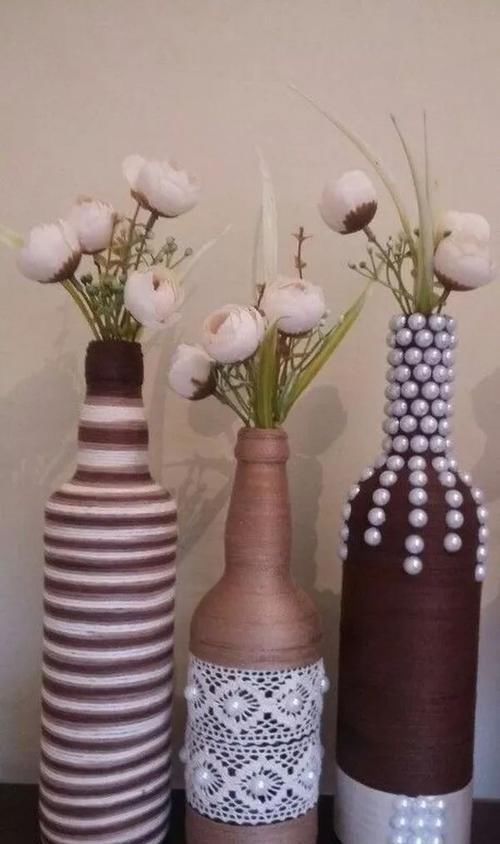 改造|DIY手工制作这是我见过最棒的酒瓶改造方案,好漂亮