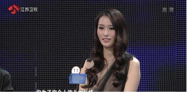 非诚勿扰最美女观众,因被镜头扫到爆红,后进娱乐圈当演员