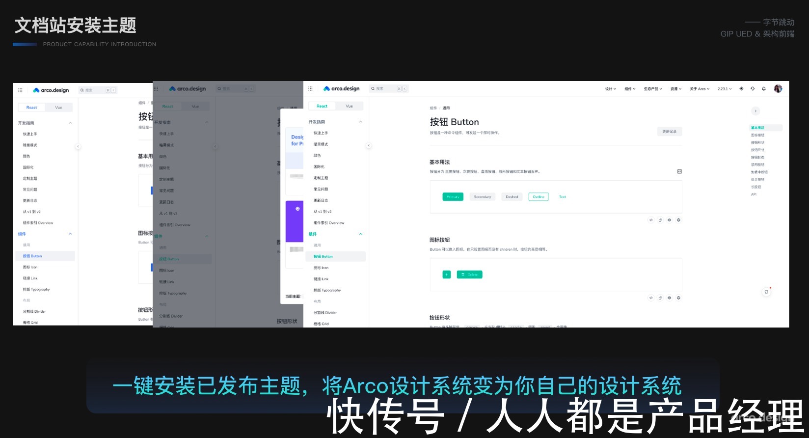 figm字节跳动如何实现产品体验的一致性?ArcoDesign给出了一部分答案