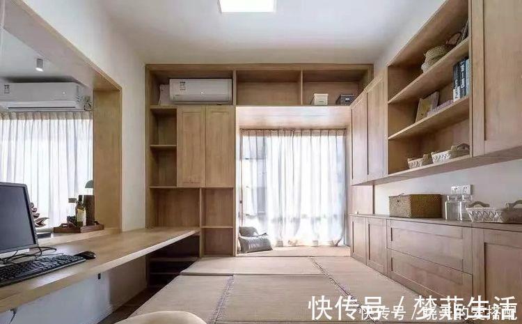 书桌|你家飘窗用来堆杂物?太浪费了,看看别人家是怎么装修的