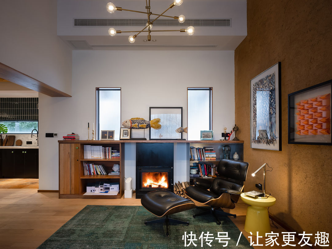 图源|90平米混搭风格,让生活在不经意间放空