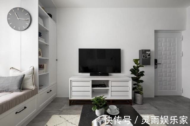 精致|白色的现代风两居室，精致浪漫的都市生活