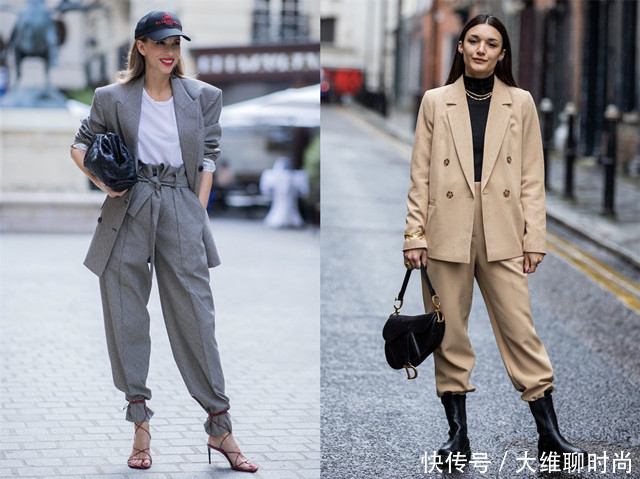 原来西装不仅只是通勤装,而且还是时髦精的炫酷单品,太诱人
