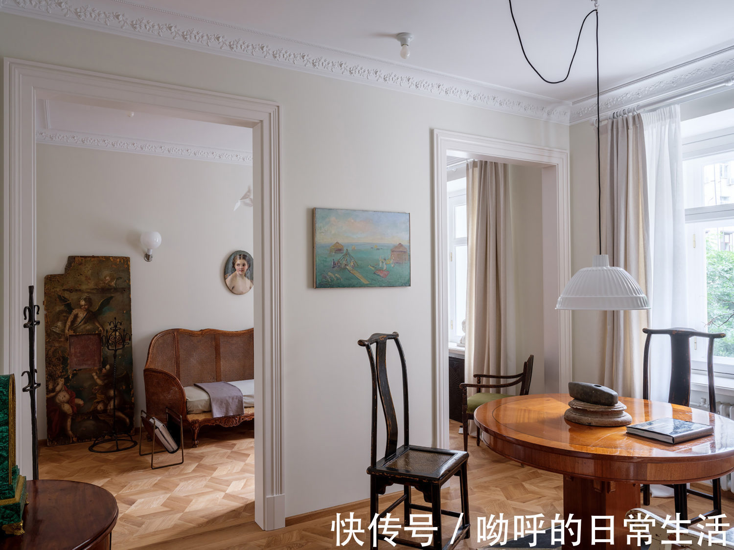 生活|75㎡两居室，一半生活，一半艺术！