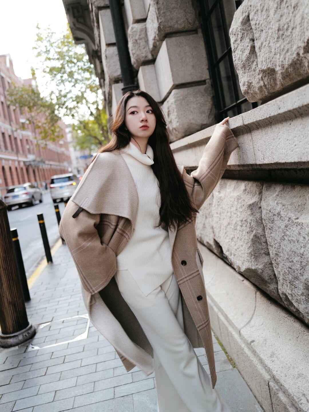 暖色调|冬季想保暖就试试“暖色调大衣”,体面而优雅,让你气质爆表