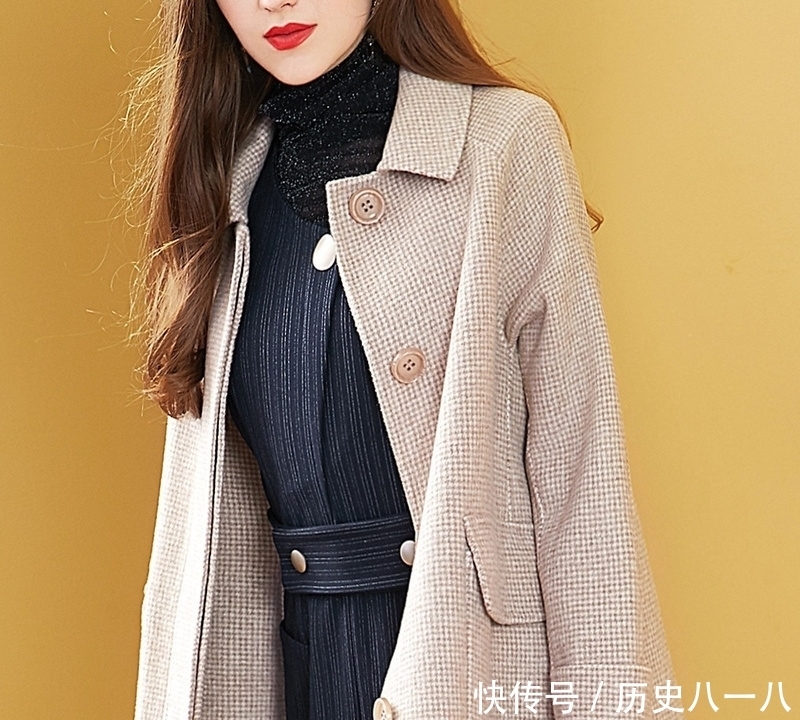 保暖|70后老婆是时髦精,出门穿大衣,时尚百搭又保暖